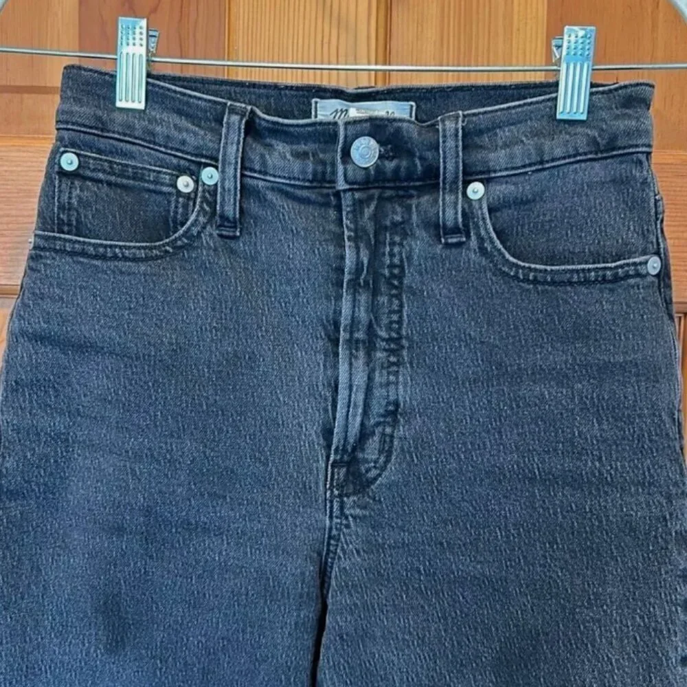 Madewell The Tall Perfect Vintage Straight Jean in Lunar Wash Size 24 Tall - Picture 7 of 11